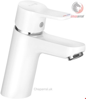 شیر مخلوط روشویی پایه کوتاه کلودی Kludi PURE EASY 70 weiß chrom  370289165