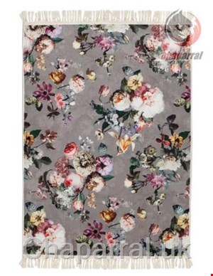 قالیچه اسنزا هلند ESSENZA Fleur Taupe Teppich