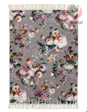 قالیچه اسنزا هلند ESSENZA Fleur Taupe Teppich