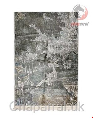 قالیچه اسنزا هلند ESSENZA Nadia Sage Green Wandteppich 120 x 180 cm
