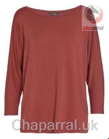 بلوز راحتی زنانه اسنزا هلند ESSENZA Donna Uni Marsala Top ¾ Arm