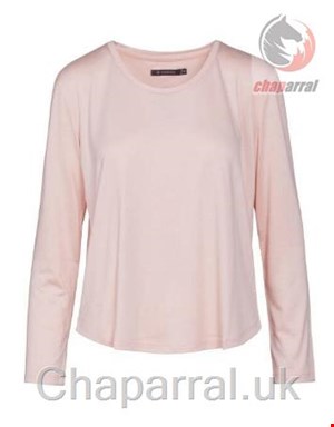 بلوز راحتی زنانه اسنزا هلند ESSENZA Waona Uni Rose Top Langarm