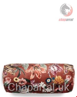 کوسن استوانه ای اسنزا هلند ESSENZA Filou Shell Brown Nackenrolle 22 x 50 cm