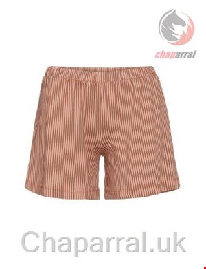 شلوارک زنانه اسنزا هلند ESSENZA Natalie Striped Ginger Kurze Hose