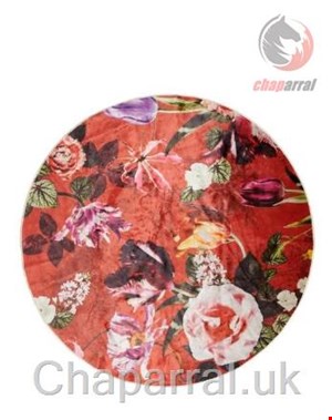 قالیچه گرد اسنزا هلند ESSENZA Scarlett Roseval Teppich