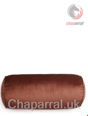 کوسن استوانه ای اسنزا هلند ESSENZA Dailah Shell Brown Nackenrolle 22 x 50 cm