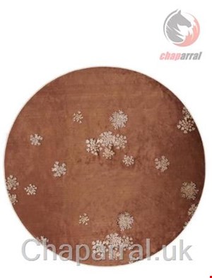  قالیچه گرد اسنزا هلند ESSENZA Lauren Cinnamon Teppich