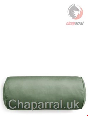 کوسن استوانه ای اسنزا هلند ESSENZA Dailah Dunkelgrün Nackenrolle 22 x 50 cm