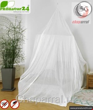 پشه بند ضد امواج رادیویی RF تخت تک نفره پرونیچر المان PROnature Shielding canopy Electrosmog WIFI | PYRAMID