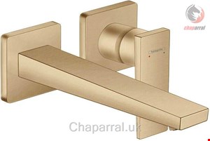 شیر مخلوط روشویی توکار هانس گروهه آلمان Hansgrohe Einhebel Waschtischmischer Unterputz mit Hebelgriff und Auslauf 22 5cm bronze gebürstet 32526140