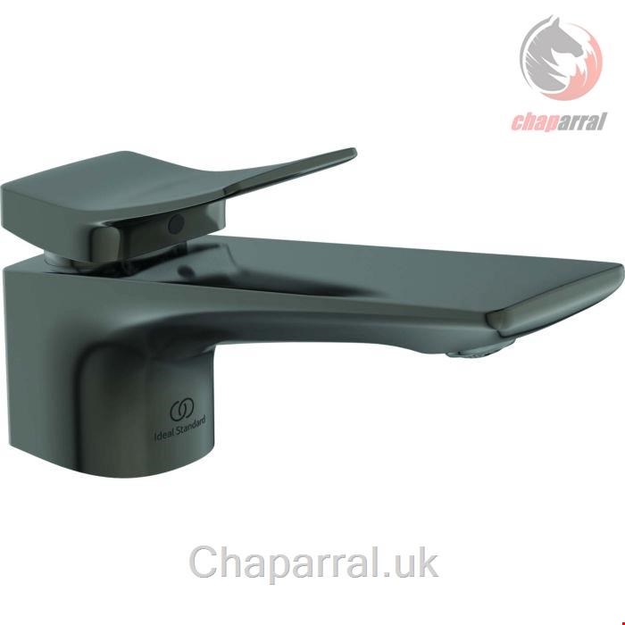 شیر مخلوط روشویی پایه کوتاه ایدیل استاندارد Ideal Standard Conca mit Ablaufgarnitur BC753 magnetic grey BC753A5