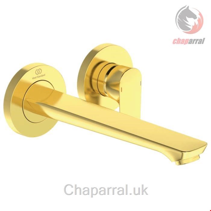 شیر مخلوط روشویی توکار ایدیل استاندارد Ideal Standard UP Connect Air 225mm A7009 sundance gold A7009A2