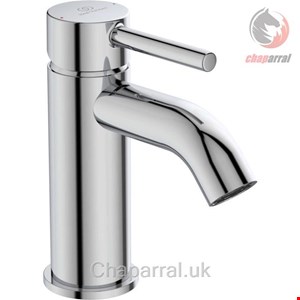 شیر مخلوط روشویی پایه کوتاه ایدیل استاندارد  Ideal Standard Ceraline Waschtischarmatur 100mm ohne Ablaufgarnitur chrom BC268AA