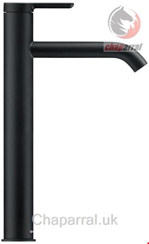 شیر مخلوط روشویی پایه بلند دوراویت Duravit C1 XL 166mm 110400020 ohne Ablaufgarnitur schwarz matt C11040002046