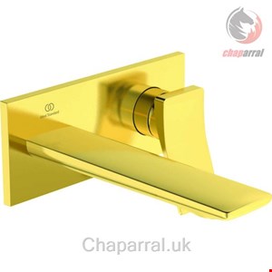 شیر مخلوط توکار ایدیل استاندارد Ideal Standard Wand Waschtischarmatur Conca A7372 brushed gold A7372A2