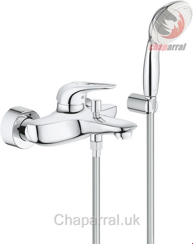 ست شیرآلات دوش تلفنی حمام گروهه آلمان GROHE Eurostyle Chrom 3359230A
