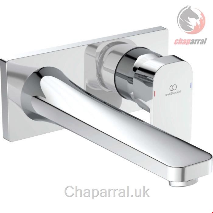 شیر مخلوط روشویی توکار ایدیل استاندارد Ideal Standard Tonic II Einhebel Wand Waschtischarmatur 225mm chrom A6335AA