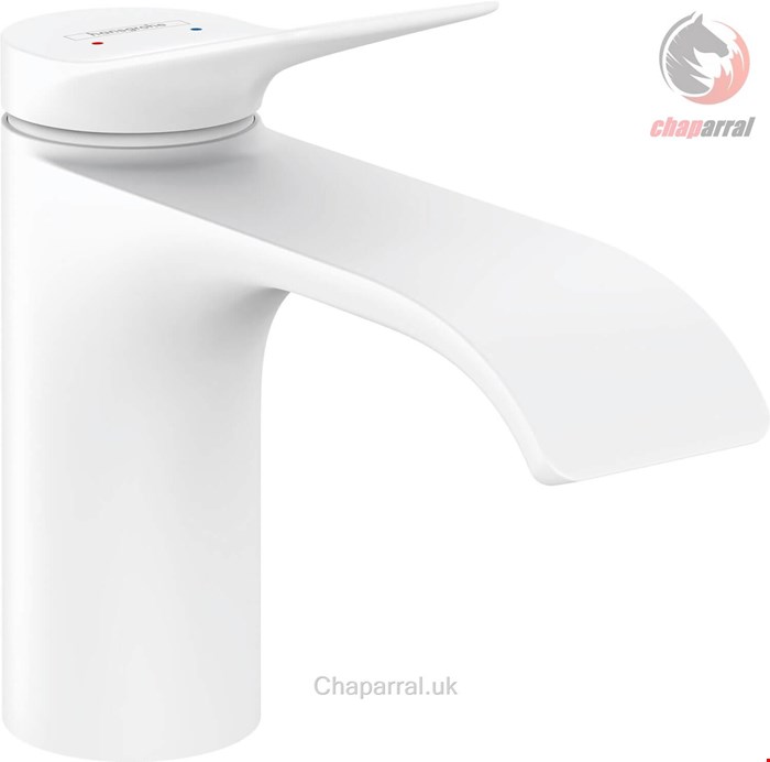 شیر مخلوط روشویی پایه کوتاه هانس گروهه آلمان Hansgrohe Vivenis 80 ohne Ablaufgarnitur 75012 weiß matt 75012700