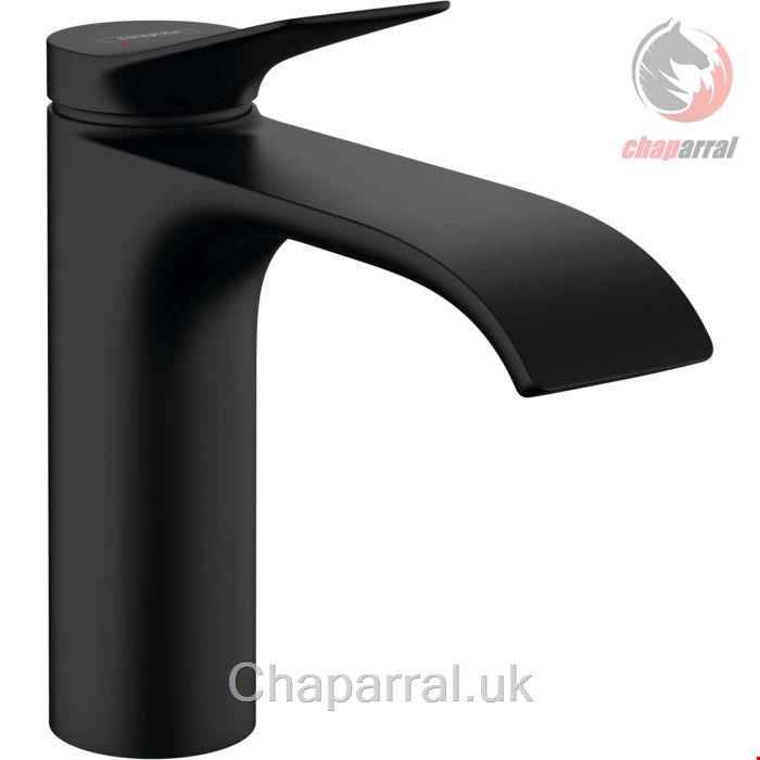 شیر مخلوط روشویی پایه کوتاه هانس گروهه آلمان Hansgrohe Vivenis 110 Einhebel Waschtischmischer mattschwarz 75022670