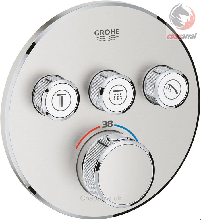 شیر حمام توکار گروهه آلمان GROHE Grohtherm SmartControl 29121  29121DC0