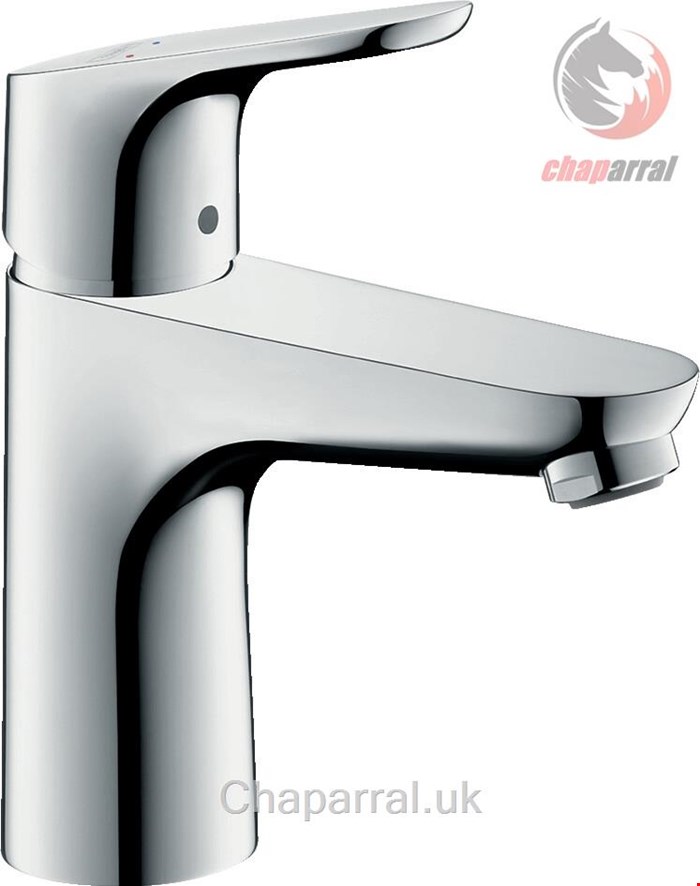 شیر مخلوط روشویی پایه کوتاه هانس گروهه آلمان Hansgrohe Focus 100 mit Ablaufgarnitur 31607000