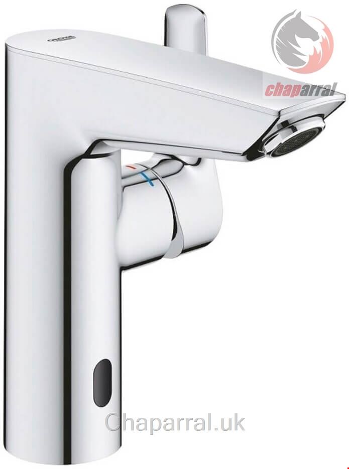 شیر مخلوط سنسوردار روشویی پایه کوتاه گروهه آلمان GROHE Hybrid Waschtisch Batterie Eurosmart 23975003