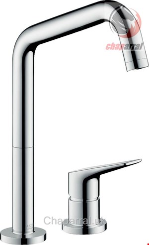 شیر مخلوط ظرفشویی هانس گروهه آلمان hansgrohe Axor Citterio M 2 Loch Einhebel Küchenmischer 240 34820 chrom 34820000