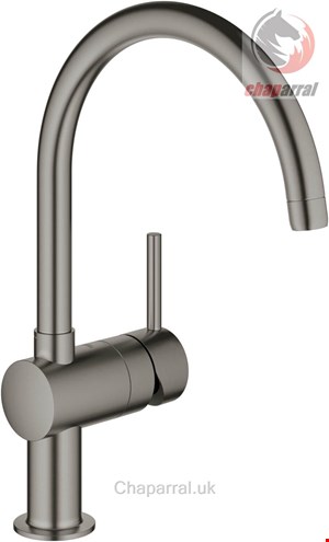 شیر مخلوط ظرفشویی گروهه آلمان GROHE Minta 32917 hard graphite gebürstet 32917AL0