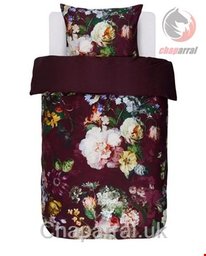 رو تختی اسنزا هلند Essenza Wendebettwäsche Fleur, Essenza, mit Blüten lila