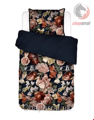 رو تختی اسنزا هلند ESSENZA Claire Indigo Blue Bettwäsche 