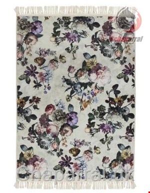 قالیچه اسنزا هلند ESSENZA Fleur Ecru Teppich
