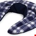  پد گرمایشی سرمایشی گردن جیرافنلند آلمان Giraffenland heat pillow  flannel checked blue