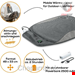  پد گرمایشی بیورر آلمان Beurer mobiles Sitz-Heizkissen mit Powerbank HK 47 