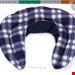  پد گرمایشی سرمایشی گردن جیرافنلند آلمان Giraffenland heat pillow  flannel checked blue