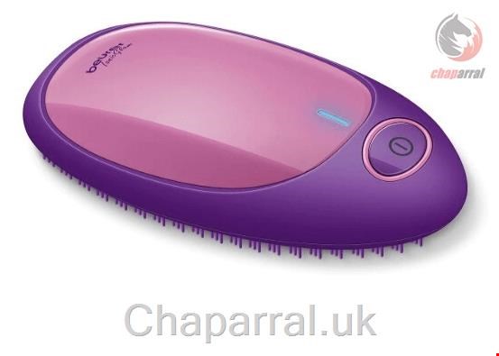 برس  شارژی صاف کننده مو بیورر آلمان Beurer Ionen Haarbürste HT 10 Purple