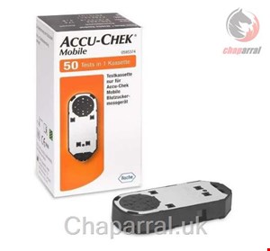 نوار تست قند خون 50 عددی اکیو چک آلمان Accu-Chek Mobile Testkassette (50 Stk.)
