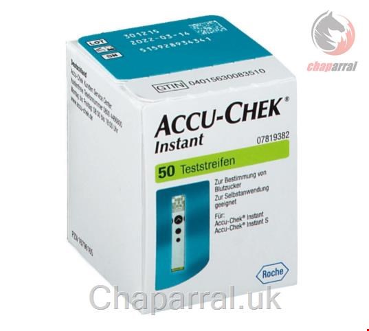 نوار تست قند خون 50 عددی اکیو چک آلمان Roche Accu-chek Instant Teststreifen (50 Stk.)