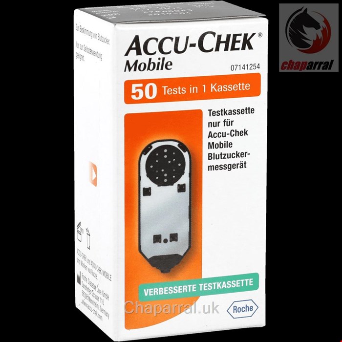 نوار تست قند خون 100 عددی اکیو چک آلمان Orifarm Accu Chek Mobile Testkassette Plasma II (100 Stk.)
