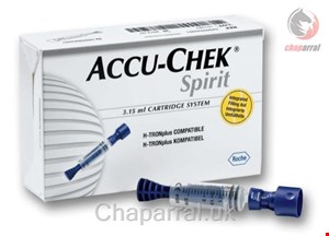 سوزن تزریق انسولین اکیو چک آلمان Accu-Chek Spirit 3,15 ml Ampullen System (25 Stk.)