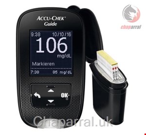دستگاه و نوار تست قند خون اکیو چک آلمان Accu-Chek Guide Set mg/dl