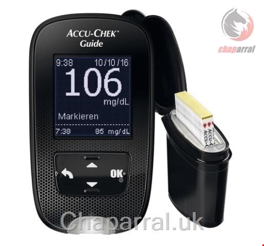 دستگاه و نوار تست قند خون اکیو چک آلمان Accu-Chek Guide Set mg/dl
