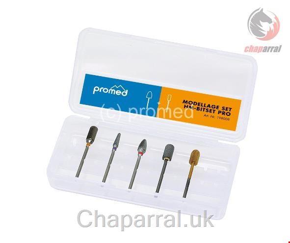 سری یدکی سوهان برقی پرومد آلمان Promed Schleifkörperset HM-Bitset Pro
