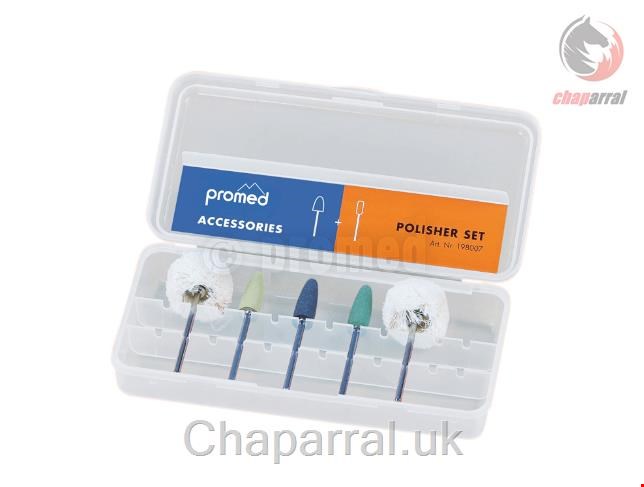 سری پولیش یدکی سوهان برقی پرومد آلمان Promed Polisher Set