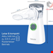  دستگاه تنفسی نبولایزر بیورر آلمان Beurer Inhalator IH 57