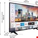 تلویزیون 50 اینچ ال ای دی هوشمند هانسیاتیک آلمان Hanseatic 50H600UDSI LED-Fernseher -126 cm/50 Zoll