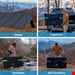  ژنراتور برق خورشیدی با پنل قابل حمل بلوتی BLUETTI Stromerzeuger -BLUETTI AC300-B300 Stromerzeuger Combo