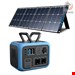  ژنراتور برق خورشیدی با پنل قابل حمل بلوتی BLUETTI Stromerzeuger -BLUETTI AC50S BLUE Solar Stromgenerator mit SP120 120W