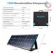  ژنراتور برق خورشیدی قابل حمل بلوتی BLUETTI Stromerzeuger-BLUETTI AC50S Orange Solar Stromerzeuger mit SP120 120W