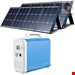  ژنراتور برق خورشیدی قابل حمل بلوتی Bluetti EB150 Portable Power Station blau 1000W 1500Wh-tragbarer Stromerzeuger
