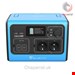  ژنراتور برق خورشیدی مسافرتی بلوتی Bluetti EB55 Portable Power Station blau 700W 537Wh blau